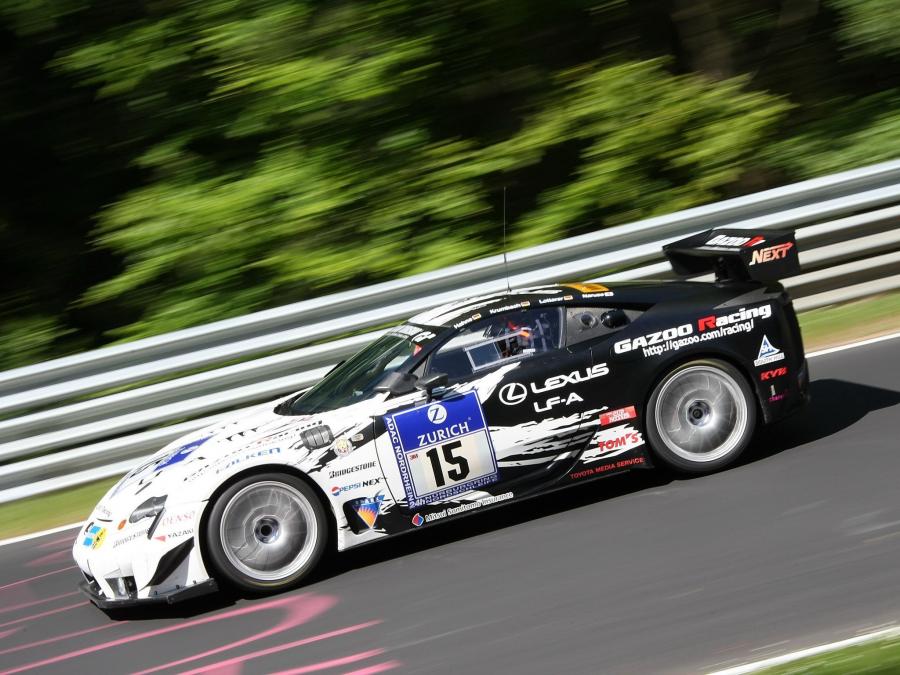  Lexus LF-A 24hr Nurburgring by GAZOO Racing 2009 года  (фото 16 из 41)